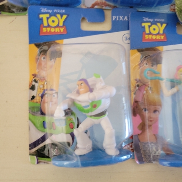 Disney Pixar Cake Toppers/mini figures "Toy Story 4"  Lot of 5 - Picture 2 of 6